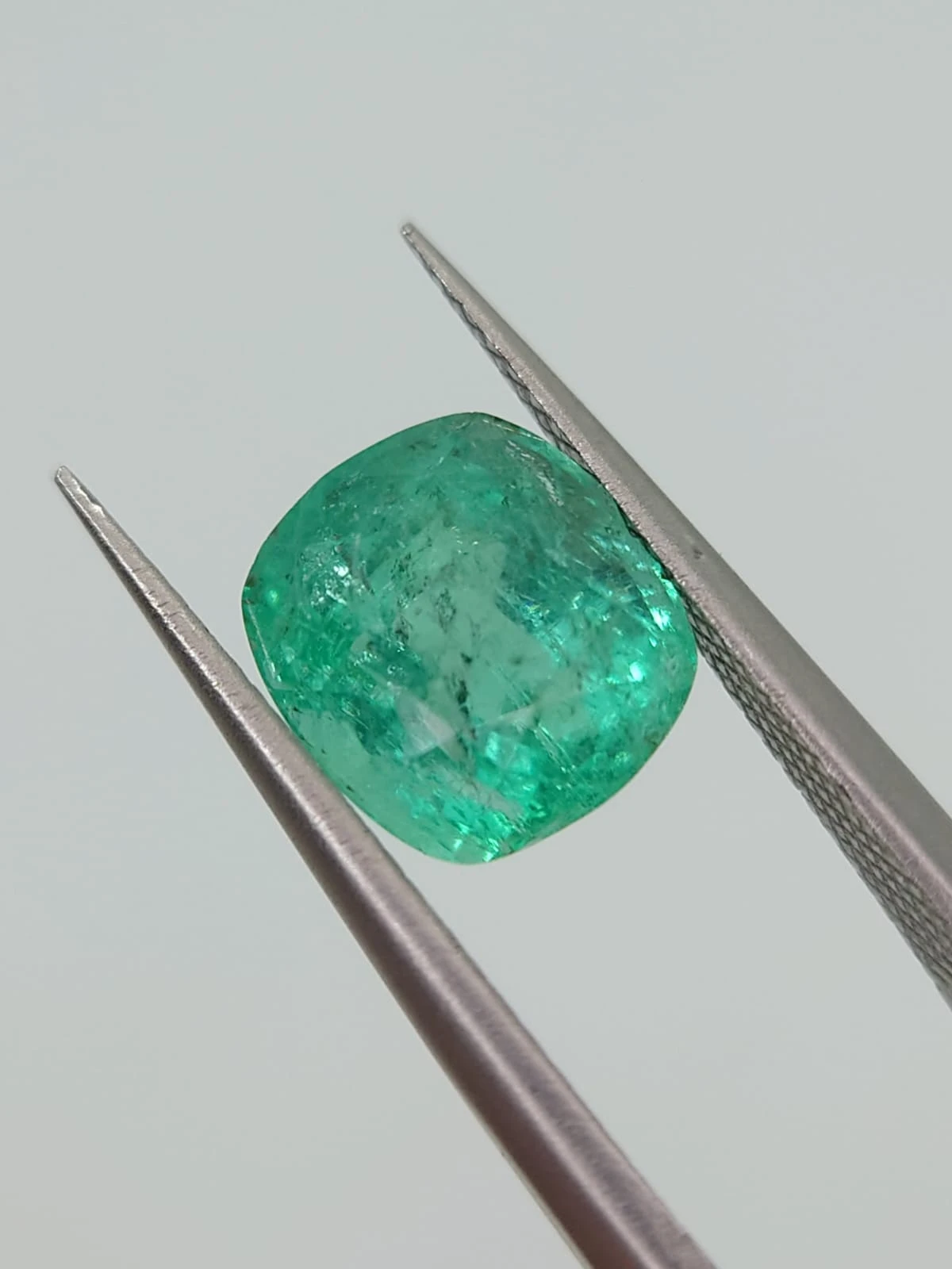 2.75ct Natural Emerald  Loose Gemstone From Panjshir Afghanistan — view 4
